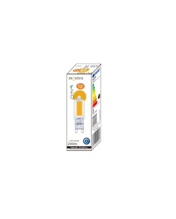 BOMBILLA LED CRYSTAL - G9 - 2,5W - 3000K - 240Lm